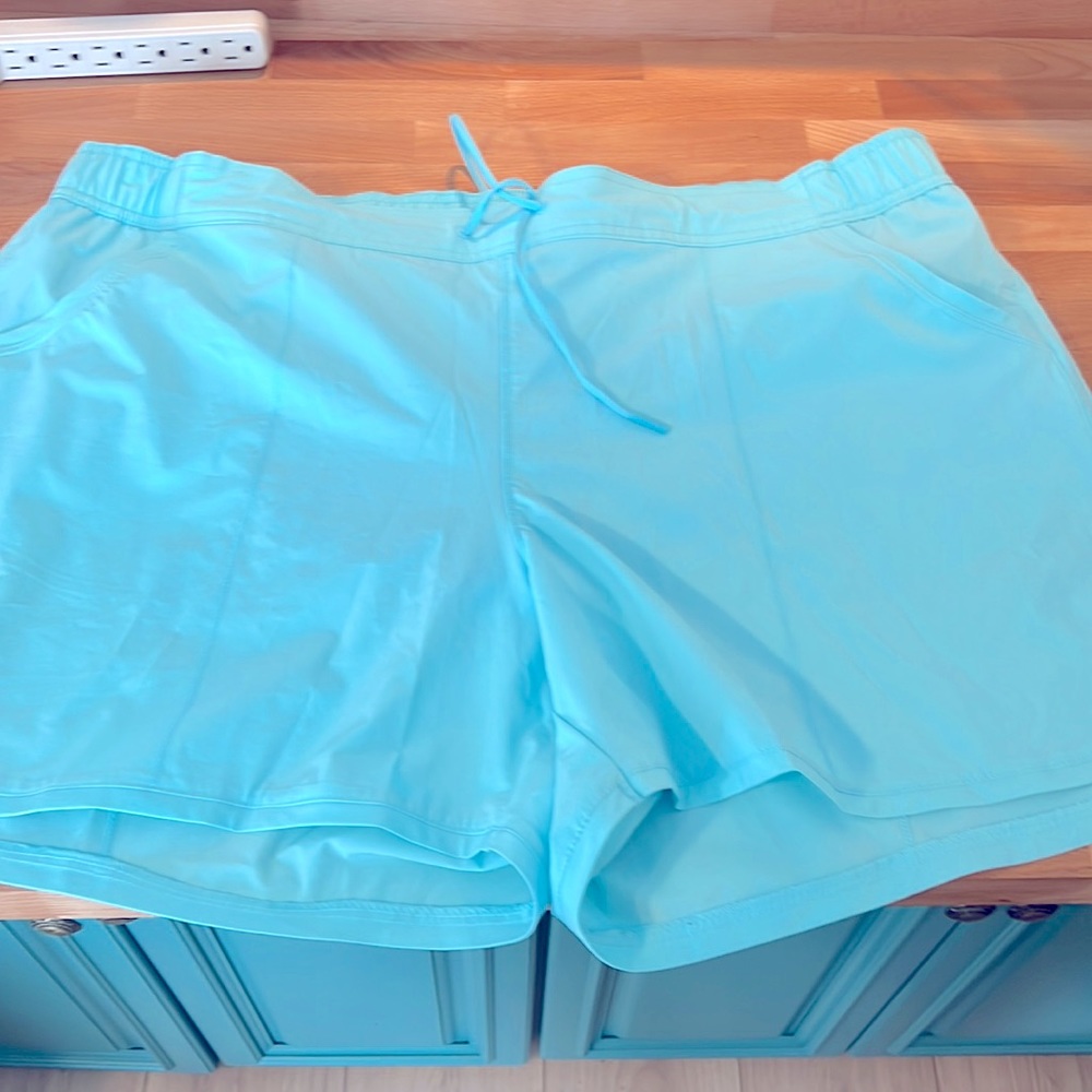 Lands’ End size 22 swim shorts.